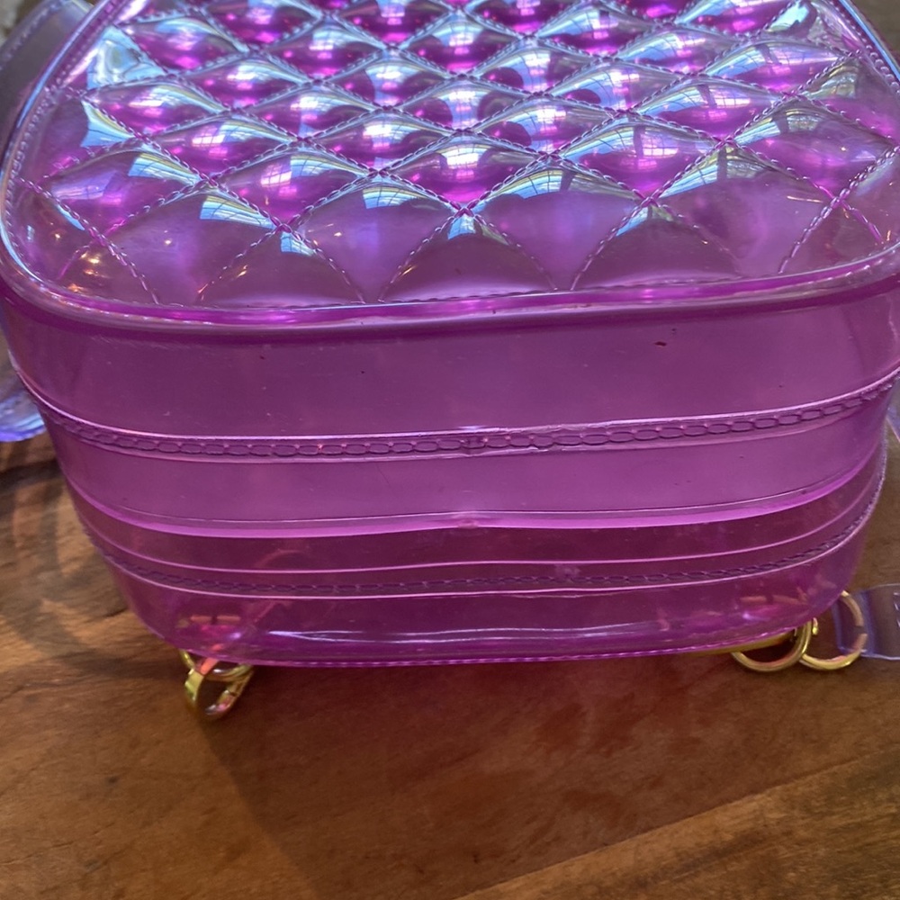 Clear colored small backpack/bag - Picture 6 of 6